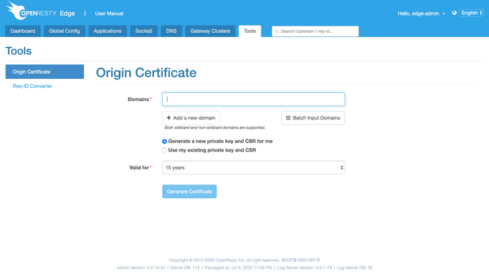 collision Substantially Mom Origin Certificate | OpenResty Inc. Documentation