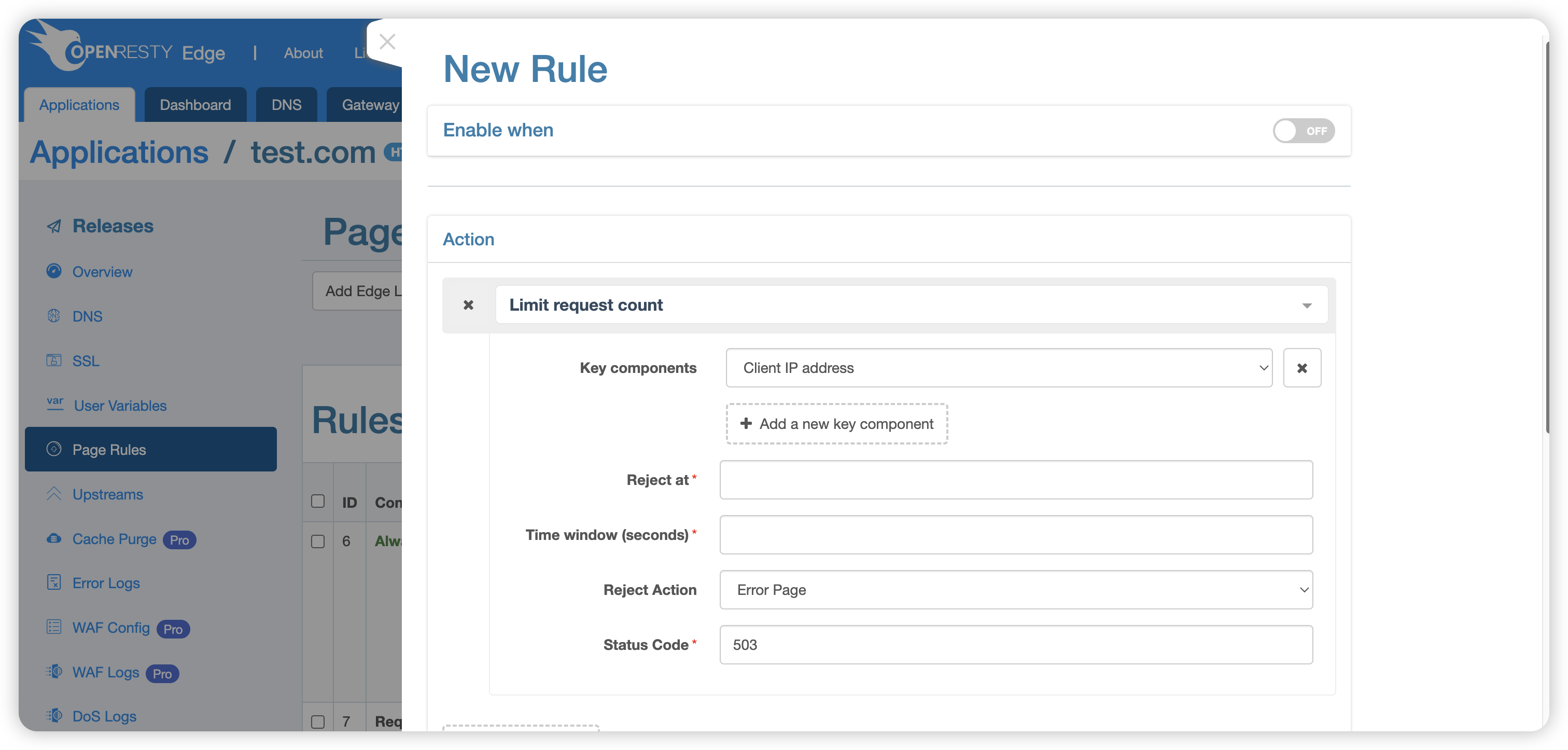 Configuration Interface