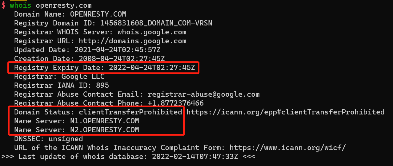 DNS Name & IP Address Resolution - Whois Tool