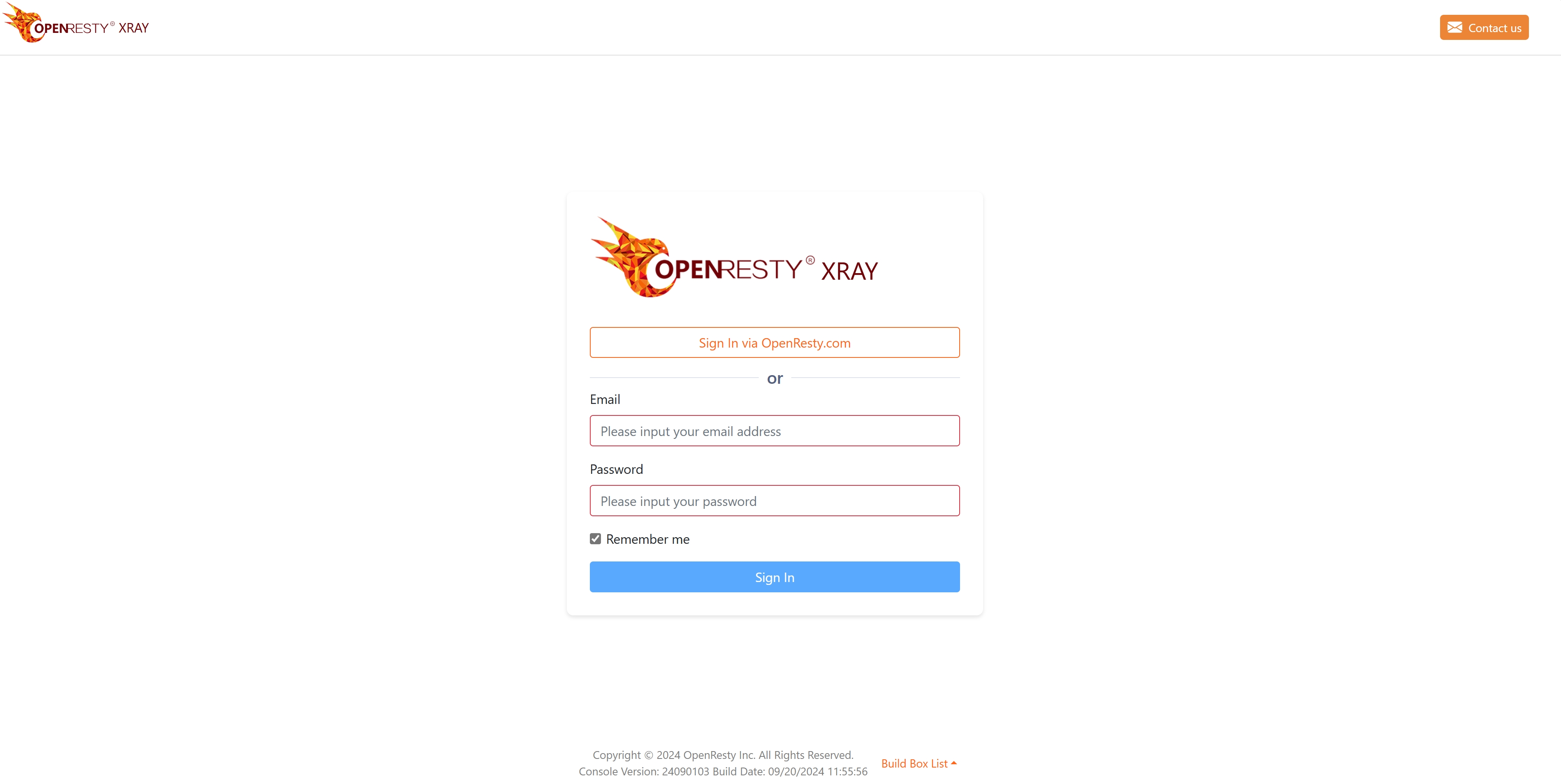 xray-console-login